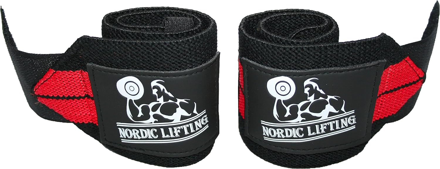 Wrist Wraps + Lifting Straps Bundle (2 Pairs) for Weightlifting, Cross Training, Workout, Gym, Powerlifting, Bodybuilding - Support for Men/Women, Avoid Injury During Weight Lifting